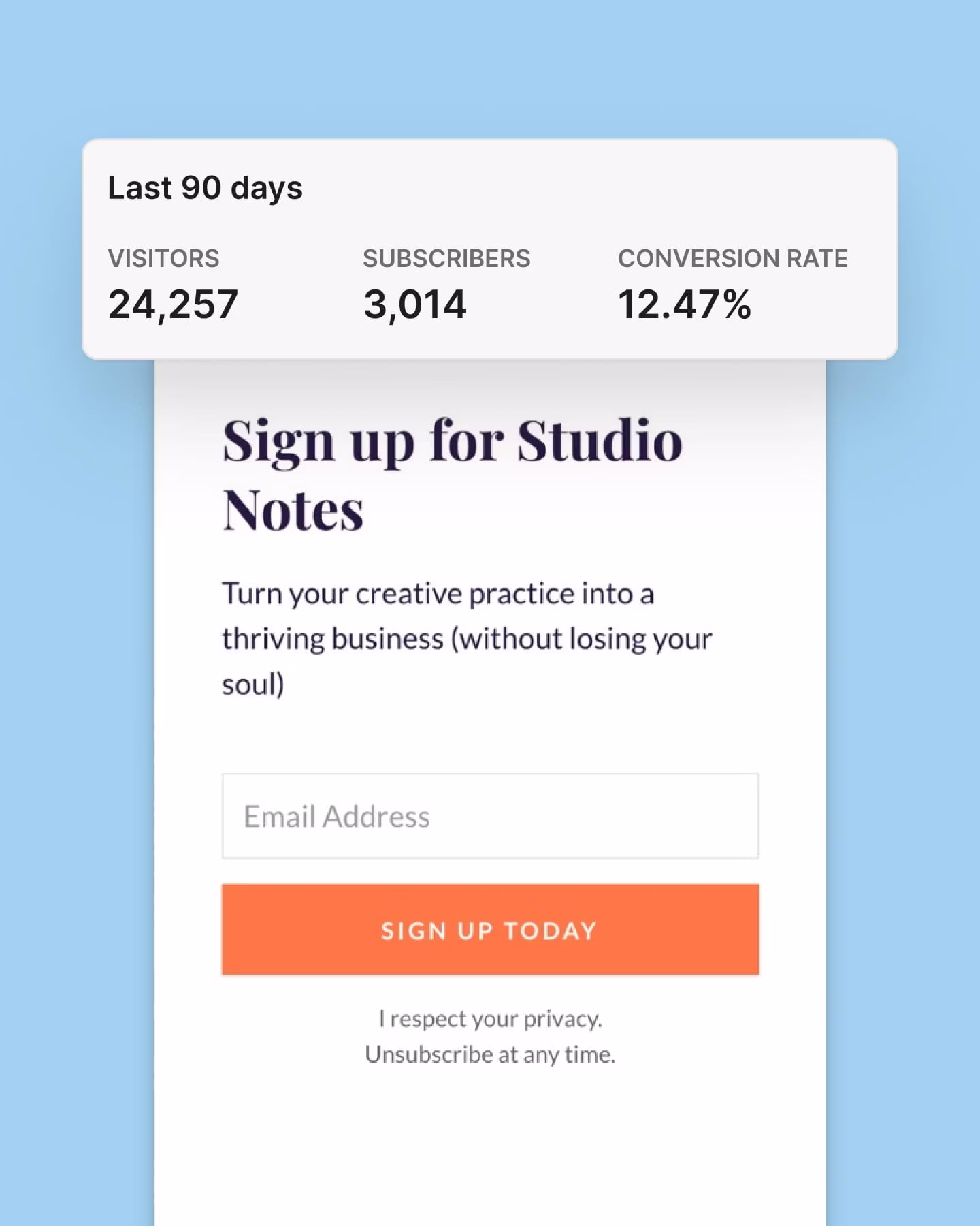 Grow feature screenshot